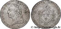 FRANCE Écu aux branches d’olivier, buste lauré LOUIS XV THE BELOVED Aix-en-Provence 1774 (40,5mm, 29,05g, 6h) -
