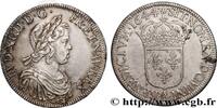 FRANCE Écu, portrait à la mèche courte LOUIS XIV THE SUN KING Paris, Monnaie de Matignon 1644 (39,5mm, 27,44g, 6h) -