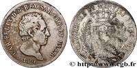 ITALY - KINGDOM OF SARDINIA 5 Lire Charles Félix, roi de Sardaigne 1826 ... 711.21 元 含税 ＋  150.61 元 运费