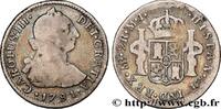 PERU - CHARLES III 2 Reales PERU - CHARLES III Lima 1781 (27,5mm, 6,36g, 12h) -