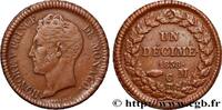 MONACO - HONORE V 1 Décime MONACO - HONORE V Monaco 1838 (33mm, 19,28g, 6h) -