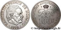 MONACO 100 Francs Rainier III 50e anniversaire de règne MONACO Paris 1999 (31mm, 15,06g, 6h) -
