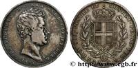 ITALY - KINGDOM OF SARDINIA - CHARLES-ALBERT 5 Lire ITALY - KINGDOM OF SARDINIA - CHARLES-ALBERT Turin 1835 (37mm, 24,76g, h) -