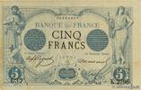FRANCE 5 Francs NOIR Fauté FRANCE 5 Francs NOIR Fauté 1873 VF+ -