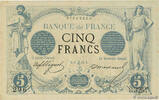 FRANCE 5 Francs NOIR FRANCE 5 Francs NOIR 1873 XF -