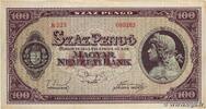 HUNGARY 100 Pengö 1945 HUNGARY 100 Pengö 1945 VF SS 125.51 元 含税 ＋  150.61 元 运费