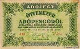 HUNGARY 50000 Adopengo 1946 HUNGARY 50000 Adopengo 1946 F S 83.67 元 含税 ＋  150.61 元 运费