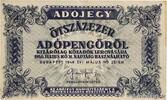 HUNGARY 500000 Adopengö 1946 HUNGARY 500000 Adopengö 1946 VF SS 125.51 元 含税 ＋  150.61 元 运费