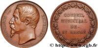 FRANCE Médaille, Conseil municipal CONSEIL GÉNÉRAL, DÉPARTEMENTAL OU MUNICIPAL - CONSEILLERS 94 - Saint-Mandé n.d. (36,5mm, 17,81g, 12h) -