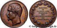 FRANCE Médaille, Élection du président Louis Napoléon Bon PRÉSIDENTS 1848 (50,5mm, 61,13g, 12h) -