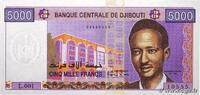 DJIBOUTI 5000 Francs DJIBOUTI 5000 Francs 2002 UNC -