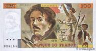FRANCE 100 Francs DELACROIX modifié FRANCE 100 Francs DELACROIX modifié 1981 UNC -