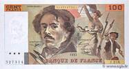 FRANCE 100 Francs DELACROIX imprimé en continu FRANCE 100 Francs DELACROIX imprimé en continu 1993 UNC -