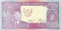 INDONESIA 5 Rupiah INDONESIA 5 Rupiah 1960 XF -