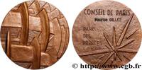 FRANCE Plaquette, Parc des princes CONSEIL GÉNÉRAL, DÉPARTEMENTAL OU MUNICIPAL - CONSEILLERS Monnaie de Paris 1972 (67,5mm, 193,24g, 12h) -