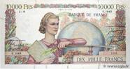 FRANCE 10000 Francs GÉNIE FRANÇAIS FRANCE 10000 Francs GÉNIE FRANÇAIS 1950 G -