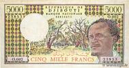 DJIBOUTI 5000 Francs DJIBOUTI 5000 Francs 1991 VF- -