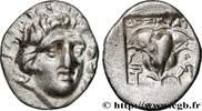Hellenistic 2 (188 BC to 30 BC) Hemidrachme plinthophore CARIA - CARIAN ISLANDS - RHODES Rhodes, Carie c. 125-88 AC. (13mm, 1,33g, 12h) -