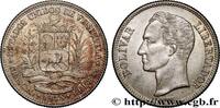 VENEZUELA 2 Bolivares Simon Bolivar VENEZUELA Philadelphie 1945 (27mm, 10,01g, 6h) -