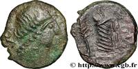 FRANCE Bronze au Démos, VOLCAE AREC GALLIA - VOLCÆ ARECOMICI (Area of Nîmes) 70-30 ou 49-42 AC. (14mm, 1,45g, 6h) -