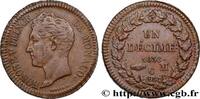 MONACO - HONORE V 1 Décime MONACO - HONORE V Monaco 1838 (33,33mm, 16,97g, 6h) -