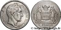 MONACO - HONORE V 5 Francs MONACO - HONORE V Monaco 1837 (37,33mm, 24,95g, 6h) -