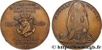 FRANCE Médaille, Compagnie des messageries maritimes, Cen MER ET MARINE : PAQUEBOTS, NAVIRES, BATEAUX 1951 (59,5mm, 112,35g, 12h) -