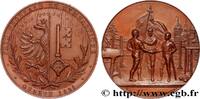 FRANCE Médaille, Fête fédérale de gymnastique SUISSE - CONFÉDÉRATION HELVÉTIQUE Suisse, Genève 1891 (45,5mm, 53,22g, 12h) -