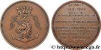 FRANCE Médaille, Président du conseil d’administration de MER ET MARINE : PAQUEBOTS, NAVIRES, BATEAUX 1927 (45mm, 35,4g, 12h) -