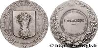 FRANCE Médaille, Société des Agriculteurs de France SOCIÉTÉS D'AGRICULTURE, HORTICULTURE, PÊCHE ET CHASSE 63 - Riom 1924 (50mm, 50,81g, 12h) -