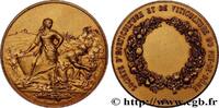 FRANCE Médaille, Société centrale d’agriculture et viticu SOCIÉTÉS D'AGRICULTURE, HORTICULTURE, PÊCHE ET CHASSE 63 - Puy-de-Dôme n.d. (38,50mm, 22,41g, 12h) -