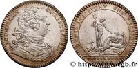 FRANCE LOUIS XV CHAMBRE DU TRÉSOR ROYAL 1758 (29mm, 6,90g, 6h) -
