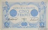 FRANCE 5 Francs BLEU FRANCE 5 Francs BLEU 1912 XF -