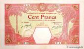 FRENCH WEST AFRICA (1895-1958) 100 Francs DAKAR FRENCH WEST AFRICA (1895-1958) 100 Francs DAKAR 1926 VF+ -