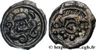 FRANCE Potin au sanglier, au torque et aux globules GALLIA BELGICA - SUESSIONES (Area of Soissons) c. 60-30 AC. (18mm, 3,60g, 6h) -