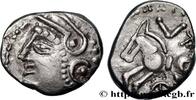 FRANCE Denier KALETEDOY à la rouelle GALLIA BELGICA - LINGONES (Area of Langres) c. 80-50 AC. (11,5mm, 1,88g, 3h) -