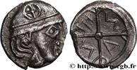 FRANCE Litra à la tête casquée MASSA MASSALIA - MARSEILLE c. 450-410 AC. (9mm, 0,56g, h) -