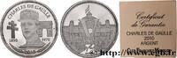 FRANCE Médaille, Charles de Gaulle, Président de la répub PRÉSIDENTS 2010 (30mm, 9,50g, 12h) -