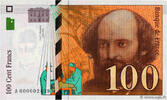 FRANCE 100 Francs CÉZANNE Petit numéro FRANCE 100 Francs CÉZANNE Petit numéro 1997 UNC -