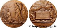 FRANCE Médaille, Comice agricole SOCIÉTÉS D'AGRICULTURE, HORTICULTURE, PÊCHE ET CHASSE 33 - Gironde n.d. (41mm, 32,63g, 12h) -
