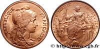 FRANCE 10 centimes Daniel-Dupuis III REPUBLIC 1916 (30mm, 9,96g, 6h) -