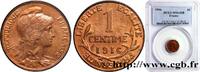 FRANCE 1 centime Daniel-Dupuis III REPUBLIC Paris 1916 (15mm, 1g, 6h) -