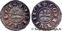 FRANCE Obole coronat PROVENCE - COUNTY OF PROVENCE - CHARLES II OF ANJOU n.d. (15mm, 0,43g, 12h) -
