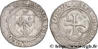 FRANCE Blanc à la couronne CHARLES VIII Châlons-en-Champagne 24/04/1488 (25mm, 2,55g, 7h) -