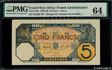 FRENCH WEST AFRICA (1895-1958) 5 Francs DAKAR FRENCH WEST AFRICA (1895-1958) 5 Francs DAKAR 1925 UNC- -