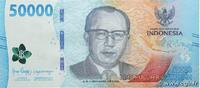 INDONESIA 50000 Rupiah INDONESIA 50000 Rupiah 2022 UNC- -