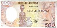 CHAD 500 Francs type 1985 CHAD 500 Francs type 1985 1987 UNC- -