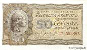 ARGENTINA 50 Centavos ARGENTINA 50 Centavos 1950 UNC- -