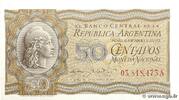 ARGENTINA 50 Centavos ARGENTINA 50 Centavos 1950 AU -