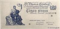 ARGENTINA 5 Pesos ARGENTINA 5 Pesos 1951 AU+ -